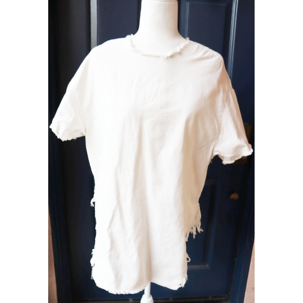 BDG | woven cotton fringe top - Picture 2 of 7